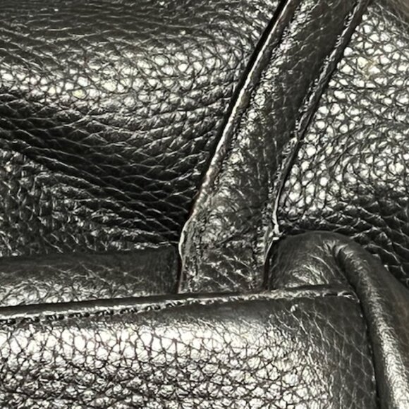 Kate Spade Mulberry Street Small Breezy Black Pebbled Flap Leather Backpack